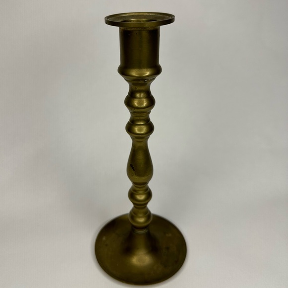 Vintage Brass Candlestick - Picture 1 of 5